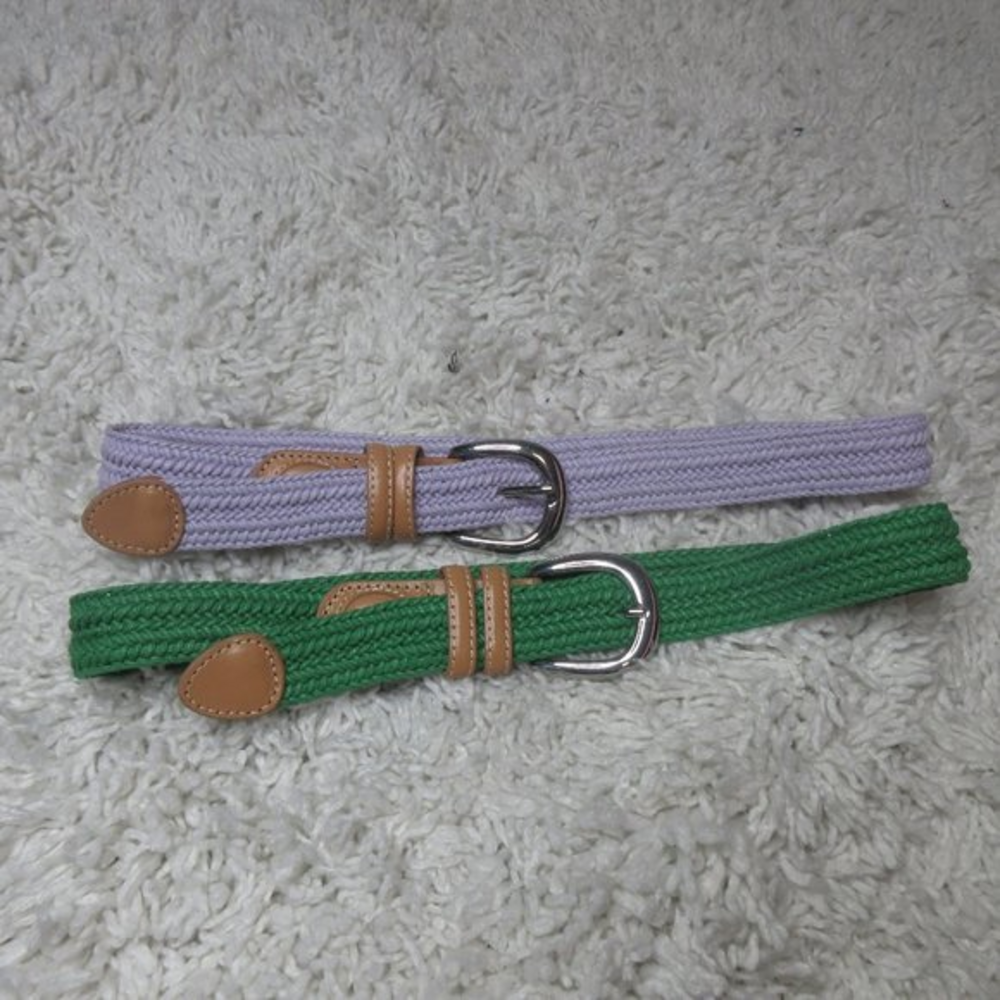 Urban Outfitters Natural Woven Belts Sz S 2 Belts